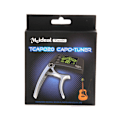 Miniatyrbillede 3 af 4: Original guitar stemmer, Capo hurtig skift nøgle, 2-i-1 Capo stemmer metal, egnet til elektrisk guitar bas halvtone, sort