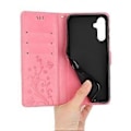 Miniatyrbillede 5 af 5: PU Læder Telefon Wallet Cover med Rem til Samsung Galaxy S24 FE Style E