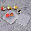 Miniatyrbillede 4 af 5: Resinform Mini Søde Silikoneforme Epoxy Støbning DIY Ornamenter Chokolade Dessert Budding Form Borddekorationer Håndværk