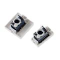Miniatyrbilde 5 av 5: Cat6 RJ45 Keystone Jacks Slim Profil, Ethernet Veggkontakt Punch Down, Cat5e Keystone Modul Kobling for Veggplate A