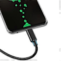 Pikkukuva 4 / 5: Monitoiminen USB 3.2 - Type C -virtajohto 10 Gbps nopea tiedonsiirto ja lataus 3A 60W parantaa kestävyyttä 3m