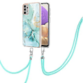 Miniatyrbild 1 av 4: Marmor IMD TPU Mobilskal För Samsung Galaxy A33 5G Green 003
