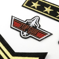 Miniatyrbilde 4 av 5: 20-pakning Broderte US Army Patch Sergeant Grad Sy på Skulder