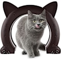 Miniatyrbild 1 av 5: Katt- och hunddörrhål (kaffe)