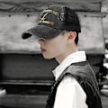 Pikkukuva 4 / 5: Poninhäntähattu Vintage Pesty Mesh Naisten Baseball-lippis