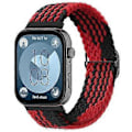 Miniatyrbillede 3 af 5: Justerbar flettet nylon urrem i vævet stil til Huawei Watch Fit 3 Style F