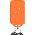 Miniatyrbild 3 av 5: Orange-färgat nyckelskydd för Renault Smart Key 4 But