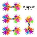 Miniatyrbillede 5 af 5: 24-pak Børne Meteor Hammer Gummi Squishy Sticky Hammer Forsyninger( )