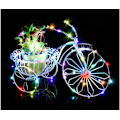 Miniatyrbild 5 av 5: (Multifärgad RGB, 100 LED 10 Meter), LED-slinga med USB 5V Koppar