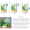 Miniatyrbild 3 av 5: 1 x Akvarium Rengöringsborste Magnetisk Glas Algskrapa