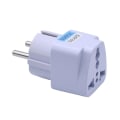 Miniatyrbild 1 av 5: 6 st universella bärbara reseadapter UK US AU till EU AC-uttag