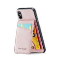 Pikkukuva 2 / 5: Crazy Horse PU -kotelo iPhone XR:lle Pink