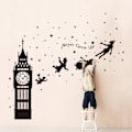 Pikkukuva 3 / 5: Peter Pan Star -seinätarra Big Ben Keiju -seinätarra Irrotettava
