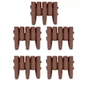 Miniatyrbillede 1 af 4: Palisade Havekant, Brun, 5stk