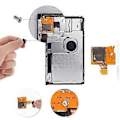 Miniatyrbild 2 av 5: Ersättningsset för kortplats Stabil Reparationsverktyg Spelkonsoler Ersättningsset för kortplats Lättanvänd Lösning Lämplig för Switch Joy-pad Upgrade package