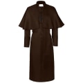 Pikkukuva 2 / 2: Keskiaikainen munkki velho pappi cosplay -asu Halloween-viikatemiehen viitalla - rooliasu.XXXL.Ruskea Brown XXXL