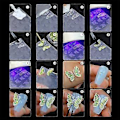 Miniatyrbild 4 av 5: Vacker Nagelkonst Silikonform Blandade Designer Nagelkonstverktyg Skulpteringsform för Manikyr Professionell Nageltillbehör 7