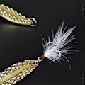 Miniatyrbillede 5 af 5: 1 stk. 2,5g 3,5g 5g Vinter Metal Selvlysende Spinner Ske Lokkemad Bas Fiskeri Wobblere