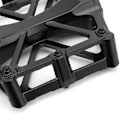 Miniatyrbillede 4 af 5: Cykelpedaler, cykelpedal 9/16 tommer BMX aluminiumlegering flad P