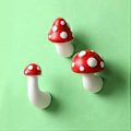Pikkukuva 4 / 5: 3D Sieni Jääkaappimagneetit Magneettiset Valokuva Viesti Muistilaput Lasten Lelu Koti Keittiö Koriste Matkamuisto round head mushroom