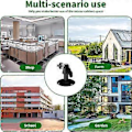 Miniatyrbild 5 av 5: Väggfäste för övervakningskamera, 360° justerbart väggfäste för inomhus- och utomhusövervakningskamera, justerbart takfäste för övervakning