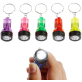 Miniatyrbilde 3 av 5: 24 mini LED-lommelykt nøkkelringer, bærbar batterilommelykt cha