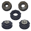 Miniatyrbilde 4 av 5: 1/2\" 3/4\" 1\" Hunntråd IBC Tank Adapter S60 Vannkrann Tilkobling