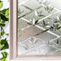 Miniatyrbillede 2 af 5: Privatlivsvindue Frosting Film Bambus No-Glue 3D Statisk Dekorativ