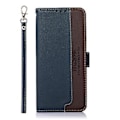 Miniatyrbillede 2 af 4: Litchi Tekstur RFID PU Etui Til OnePlus Ace / 10R Blue