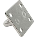 Miniatyrbilde 3 av 5: M6 Heavy Duty Pad Eye Plate, 304 Rustfritt Stål Avlang Eye Pad Plate, Klips Ring Hook Buckle U-formet (4 stk, 6 mm)