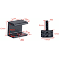 Miniatyrbillede 3 af 5: 4 stk. glaspladeclips i aluminiumlegering til 3D-printer