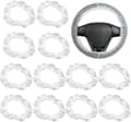 100 st Universal Transparent Ratt Skyddande Elastisk