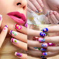 Miniatyrbild 2 av 5: 4 lådor nagelkit mix strass falska naglar prydnader DIY nagel dopp