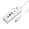 Pikkukuva 3 / 5: RYRA 4 Portin USB3.0 Hub Nopea Latauslaajennus 5Gbps HUB LED-merkkivalolla