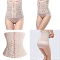 Miniatyrbillede 2 af 5: Åndbar talje-abdominal korset bælte Body Shaper Trainer XS (Hudfarve XL) Skin Color XL