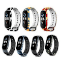 Miniatyrbilde 4 av 5: Stropp for Xiaomi Mi Band 6 Silikon Armbånd Mi Band 6 Erstatningsarmbånd