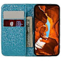 Miniatyrbillede 2 af 5: Flip Stand Wallet Shell til Nokia G42 med krydsmønster, PU-læder og stødsikkert telefoncover Style B