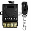 Miniatyrbilde 1 av 5: 1 stk trådløs fjernkontrollbryter AC 110V/120V/240V/40A, radio f