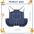 Pikkukuva 2 / 5: 3 kpl Standard Chicken Saddle Hen Apron Hen Saddle Single Str