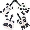 4 stk (Panda) Reisebagasjelapper, Panda Koffer Reise ID-lapp T