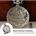 Pikkukuva 2 / 5: Vintage-taskukello, miesten steampunk-taskukello Ch