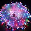 Miniatyrbild 2 av 5: Gröna Fe-lampor 10M 100 LED Kallt Vitt Julbelysning Inomhus