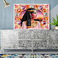 Miniatyrbillede 3 af 5: Firkant Diamantmaleri efter nummer Cleopatra DIY 5D Fuld Drill Squ