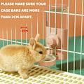 Miniatyrbillede 1 af 4: Kanin Drikker, Hængende Kanin Drikker 600ml Automatisk Anti-Dryp