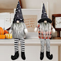 Miniatyrbild 1 av 5: 2-pack 15-tums Halloween-tomtar plysch Herr och Fru Docka Handgjord Elf