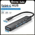Pikkukuva 2 / 5: RYRA USB C HUB 3.0 Type-C 3.0 5-porttinen Multi Splitter -sovitin OTG Xiaomi Lenovolle