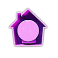 Miniatyrbilde 1 av 5: Husform Lysestaker Silikonformer Søte 3D Hus Lysestake Resin Former DIY Støpeform for Lysestake A
