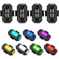 Miniatyrbillede 1 af 5: LED Fly Strobe Lys, Mini Drone Strobe Lys, Drone Anti-kollisionslys, Multifunktionel Lommelygte til RC Motorcykel Bil, Udendørs Cykel