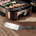 Miniatyrbild 5 av 5: Grillspatel i rostfritt stål, stekpizzasked, teppanyakisked