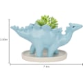 Miniatyrbillede 2 af 5: Dinosaur Keramisk Blomsterpotte, Sukkulente Potter, Sukkulente Blomsterpotte,